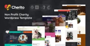 Cherito – Non Profit Charity WordPress Theme
