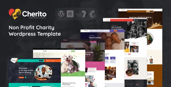 cherito non profit charity wordpress theme 1