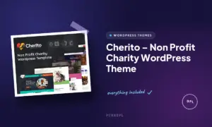 cherito non profit charity wordpress theme