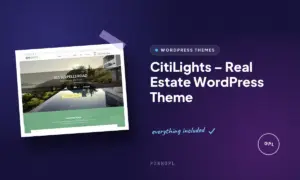 citilights real estate wordpress theme