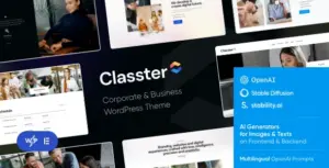Classter – A Colorful Multi-Purpose WordPress Theme