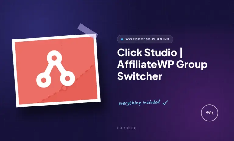 click studio affiliatewp group switcher