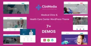 Clinmedix – Health & Medical WordPress Theme