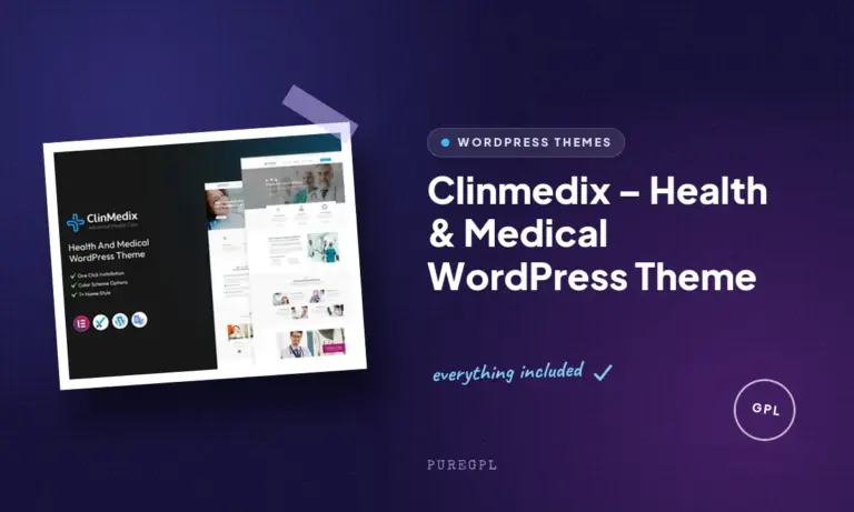 clinmedix health medical wordpress theme
