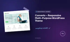 converio responsive multi purpose wordpress theme