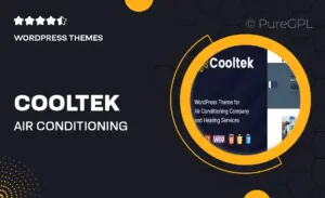 CoolTek – Air Conditioning Services WordPress Theme