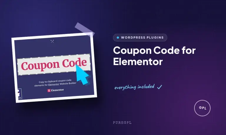 coupon code for elementor