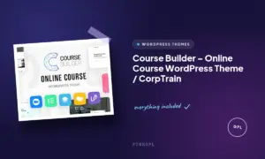 course builder online course wordpress theme corptrain