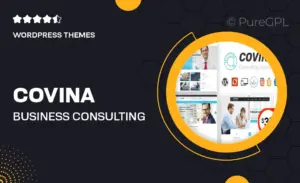 Covina – Business Consulting and Professional Services WordPress Theme