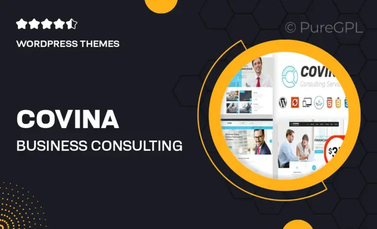 covina business consulting and professional services wordpress theme