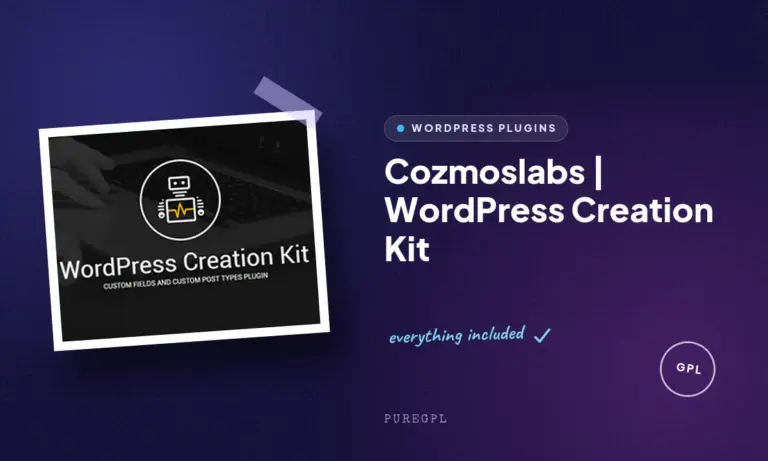cozmoslabs wordpress creation kit