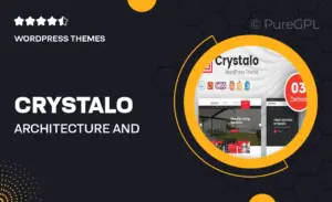 Crystalo – Architecture and Interior Design WordPress Theme