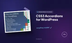 css3 accordions for wordpress