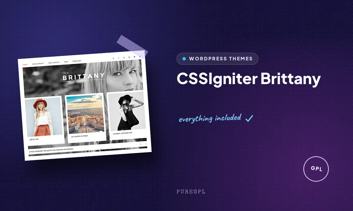 Cssigniter | Brittany