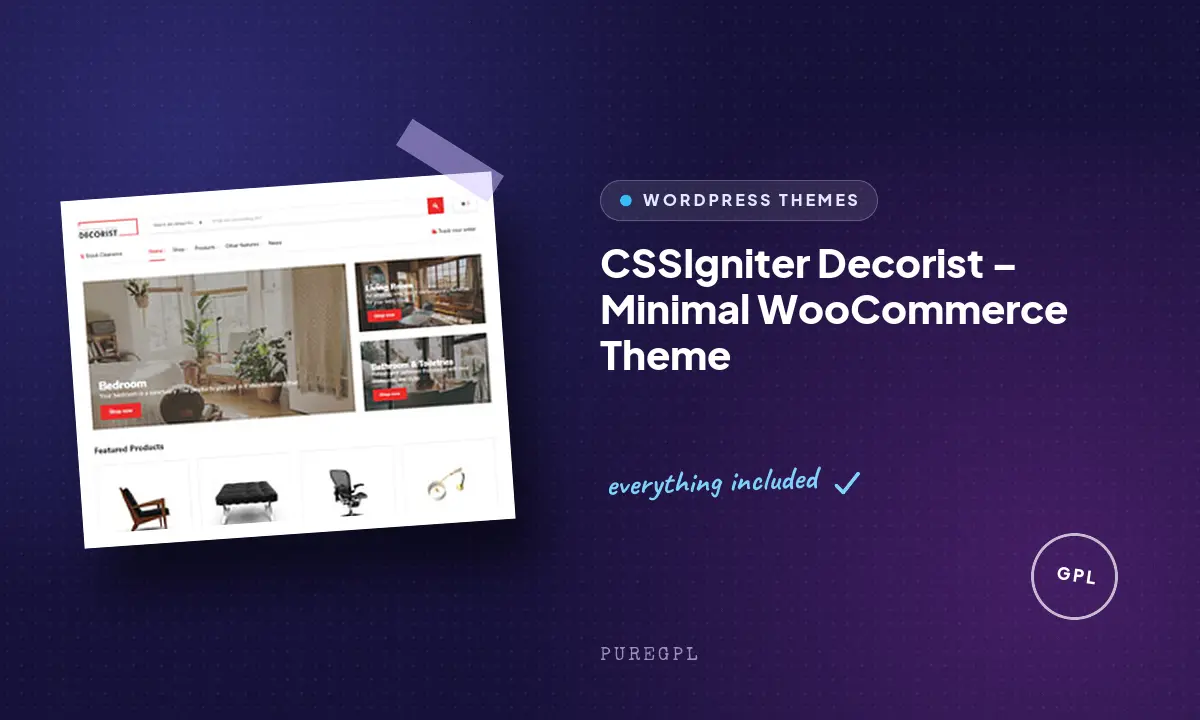Decorist – Minimal WooCommerce Theme