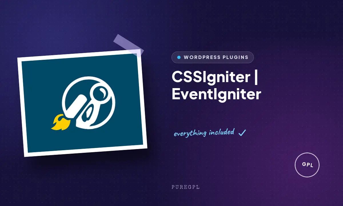 CSSIgniter | EventIgniter