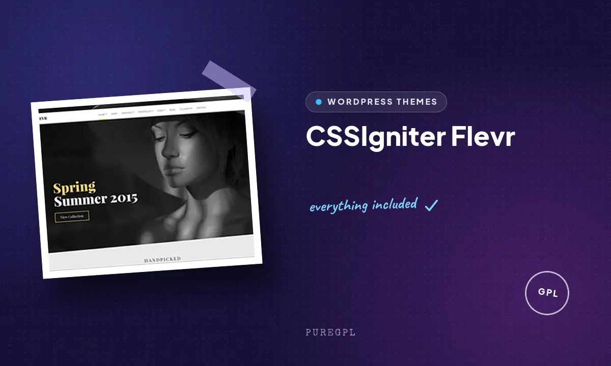 Cssigniter | Flevr