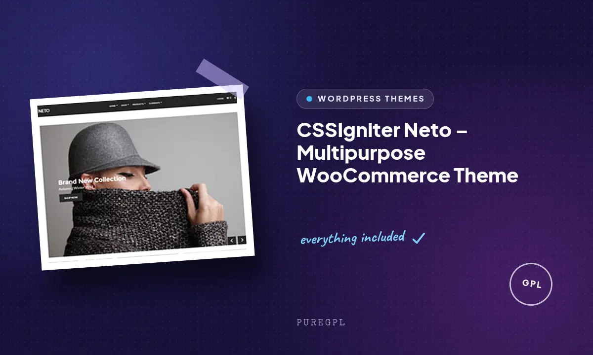 Neto – Multipurpose WooCommerce Theme