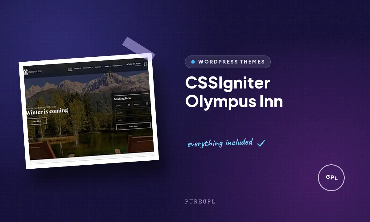 Cssigniter | Olympus Inn