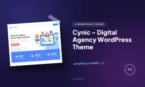 cynic digital agency wordpress theme