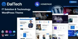 Daltech – IT Solutions & Technology WordPress Theme
