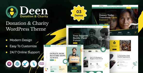 deen donation charity wordpress theme 1