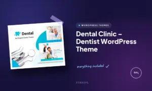 dental clinic dentist wordpress theme