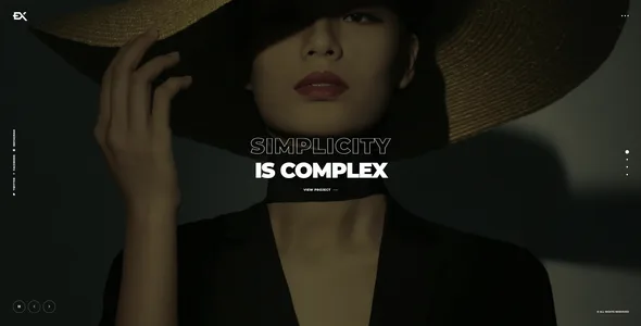 deppex showcase portfolio wordpress theme 1