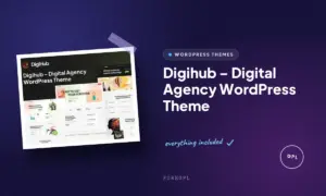 digihub digital agency wordpress theme