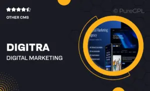 Digitra – Digital Marketing Agency Elementor Template Kit