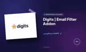 digits email filter addon