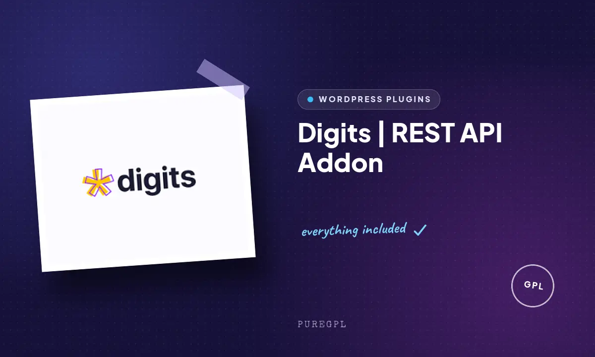 Digits | REST API Addon