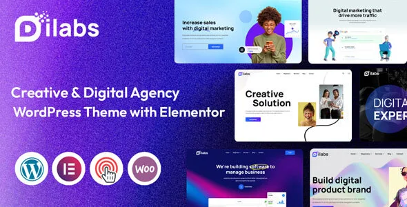 dilabs creative agency wordpress theme 1
