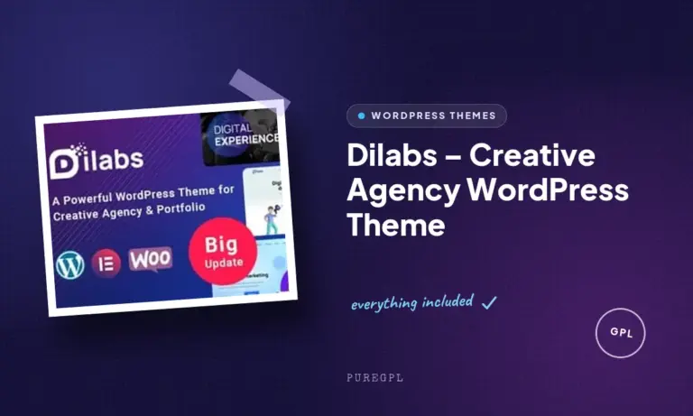 dilabs creative agency wordpress theme