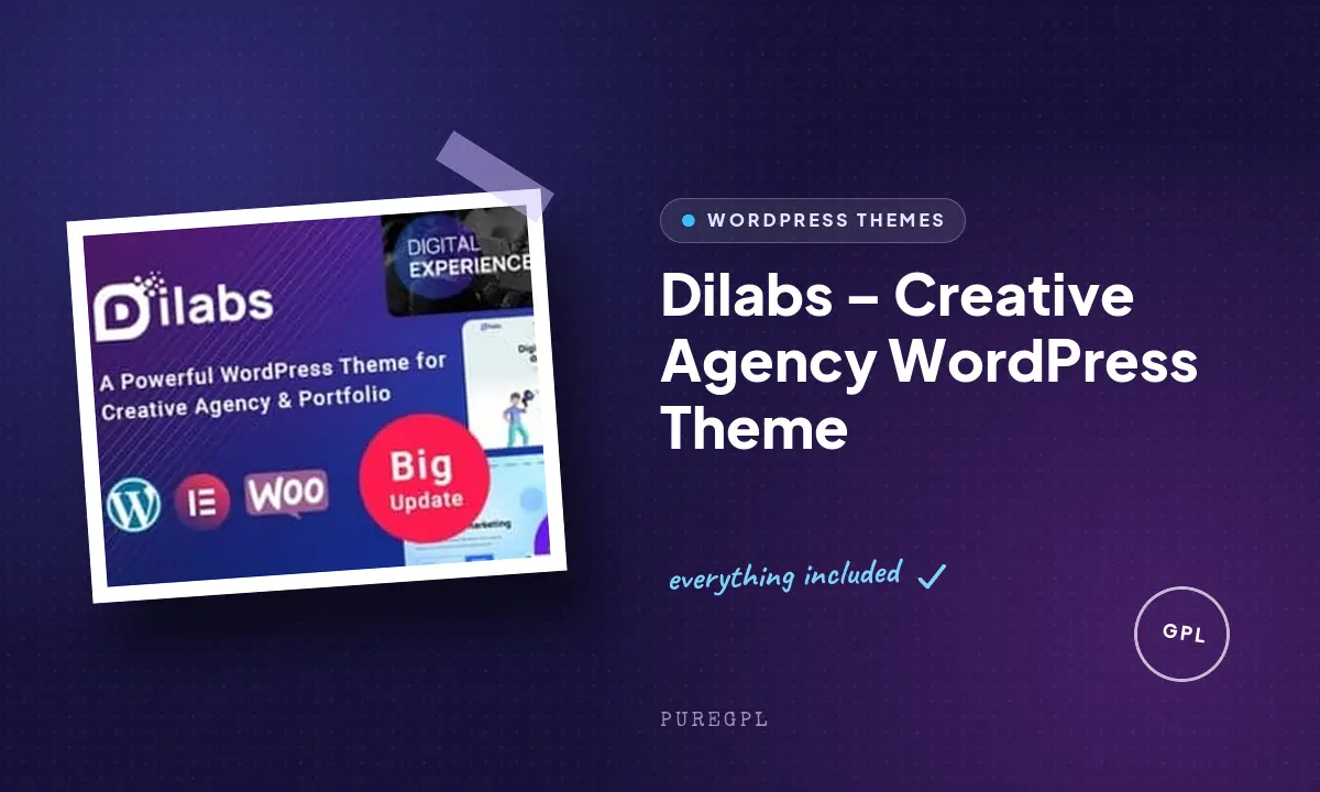 Dilabs – Creative Agency WordPress Theme