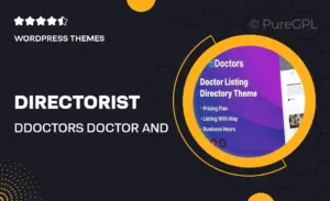 Directorist | dDoctors – Doctor and Hospital Directory WordPress Theme