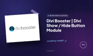 divi booster divi show hide button module