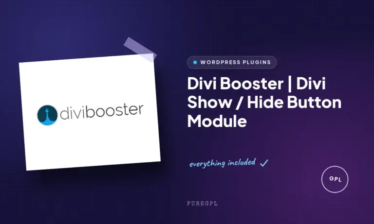 divi booster divi show hide button module