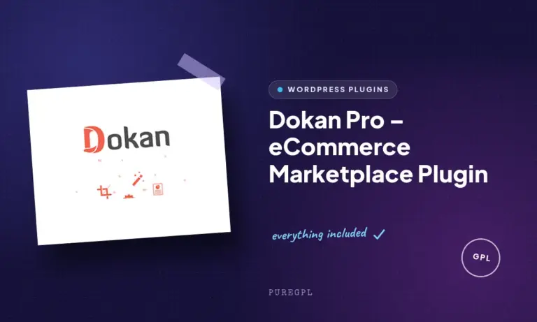 dokan pro ecommerce marketplace plugin