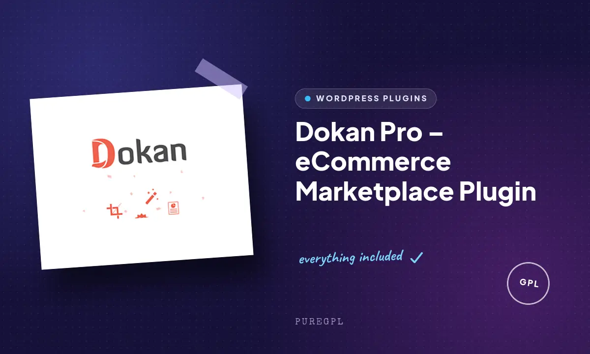 Dokan Pro – eCommerce Marketplace Plugin