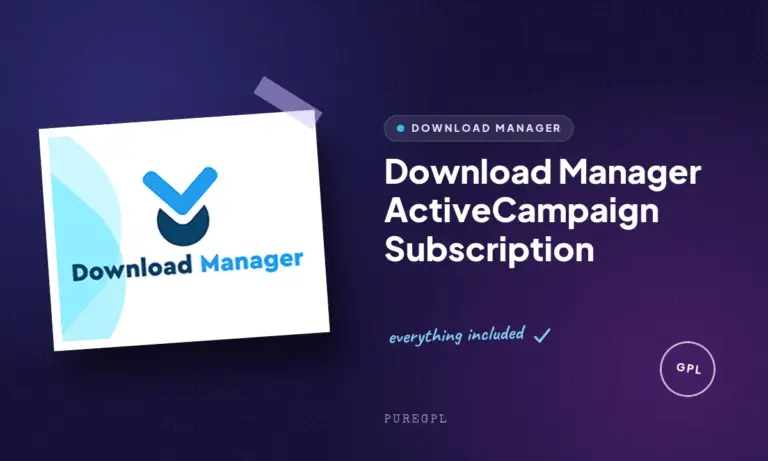 download manager activecampaign subscription