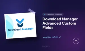 download manager advanced custom fields