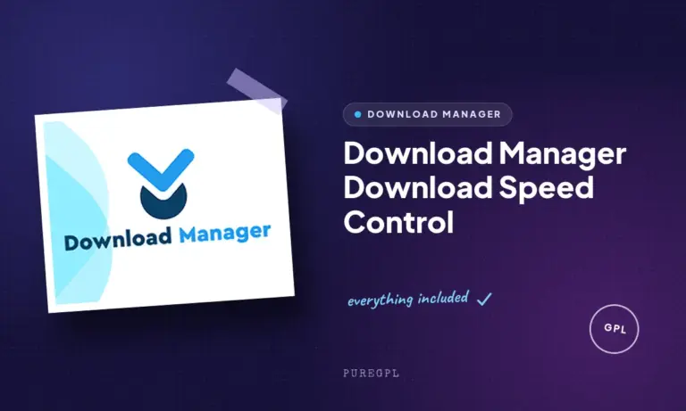 download manager download speed control