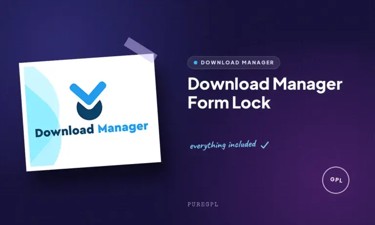 download manager form lock