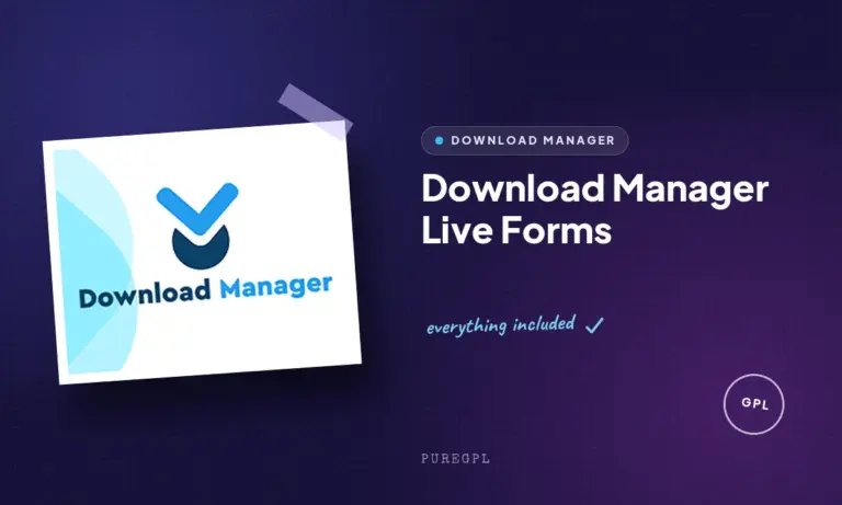 download manager live forms