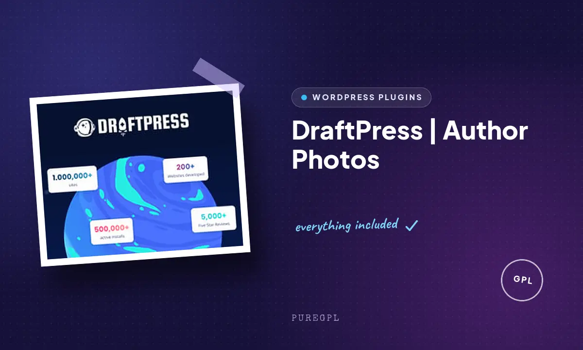 DraftPress | Author Photos