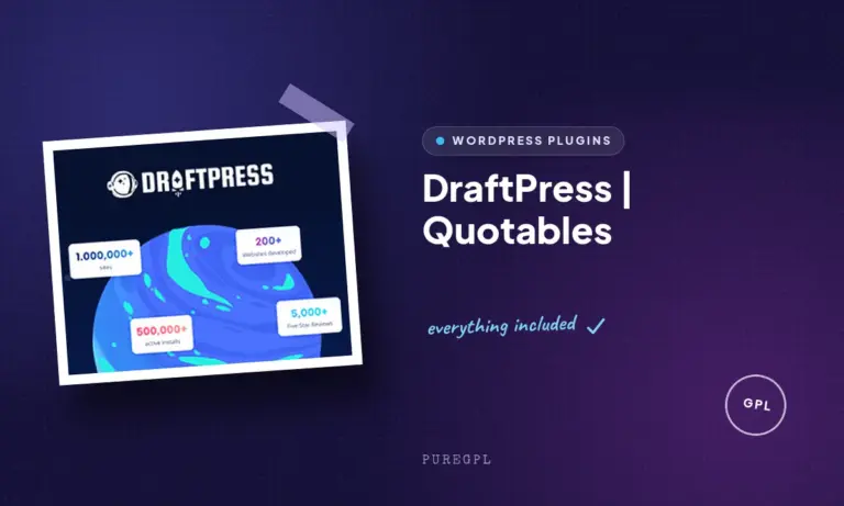 draftpress quotables