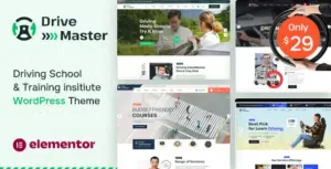 Drive Master – Driving School WordPress Theme