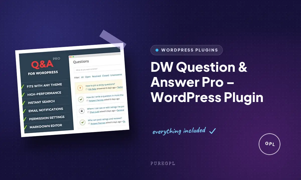 DW Question & Answer Pro