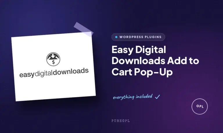 easy digital downloads add to cart pop up
